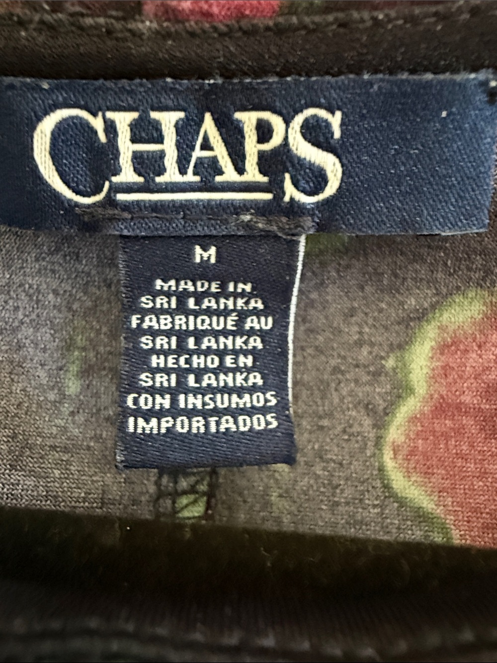 Chaps (Ralph Lauren) 3/4 sleeve ruched sheath dress. - Picture 3 of 11